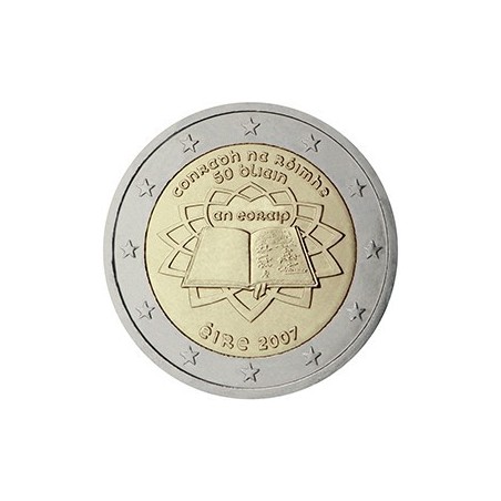 2 Euro Irlande 2007- Traité de Rome