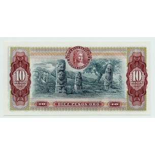 COLOMBIE billet 10 Pesos Oro 1980 P.407g