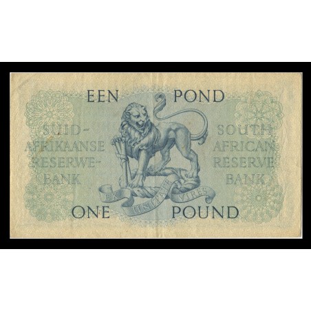 1 Pound AFRIQUE DU SUD 1955 P.93e