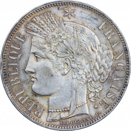 5 Francs Cérès 1849 A