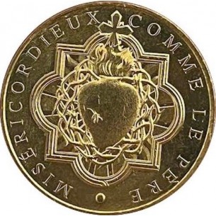 Jeton Touristique, Basilique Du Sacre Coeur De Montmatre 2016 2