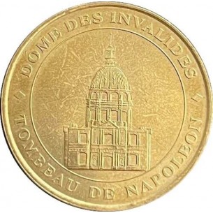 Jeton Touristique, Dome des Invalides Tombeau de Napoleon 2000 2