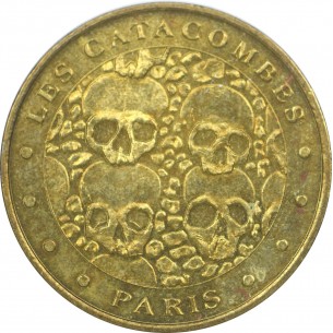 Jeton Touristique, LES CATACOMBES PARIS 1999 2