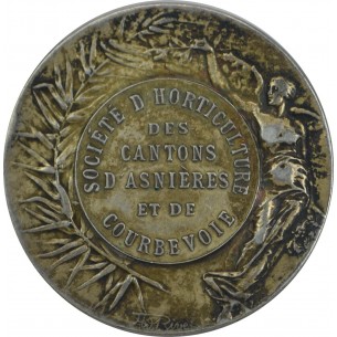 Médaille SOCIÉTÉ D'HORTICULTURE DES CANTONS ASNIÈRES ET DE COURBEVOIE 2