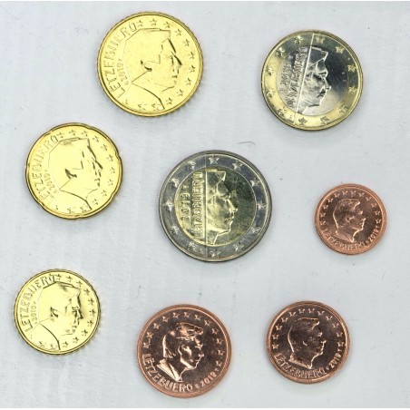 8140 - Série Euro 8 Pièces Luxembourg 2019 Qualité : UNC