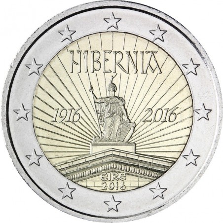 2 Euro  commémorative Irlande 2016 (Hibernia)