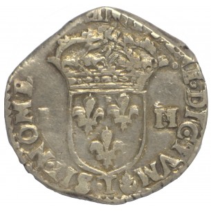 LOUIS XIII 1/4 ECU 1615 T ( NANTES) B/TB