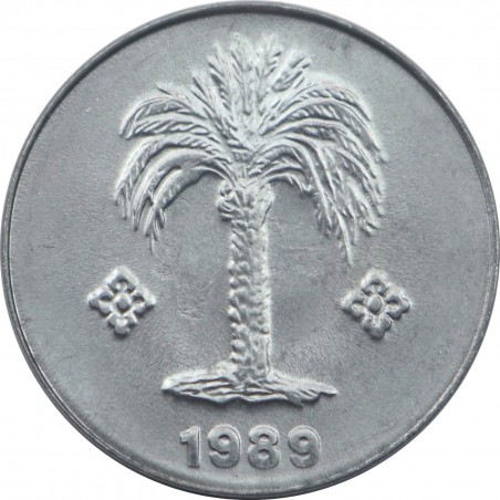 ALGÉRIE - 10 Centimes 1989 Palmier