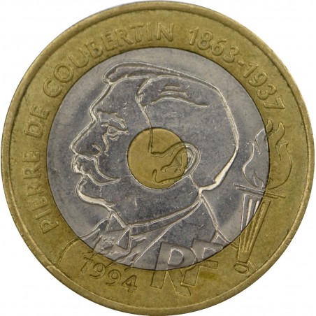 20 FRANCS PIERRE DE COUBERTIN 1994