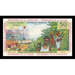 50 Francs ANTILLES FRANÇAISES 1964 P.9b