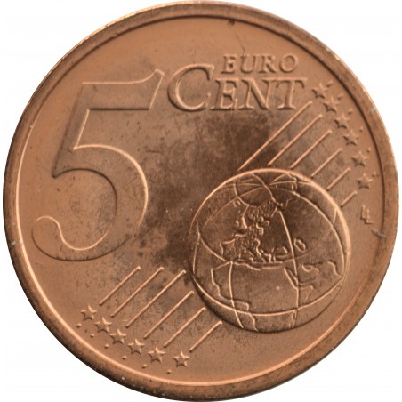 5 Centimes VATICAN 2010 BENOIT XVI