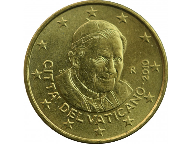 10 Centimes VATICAN 2010 BENOIT XVI