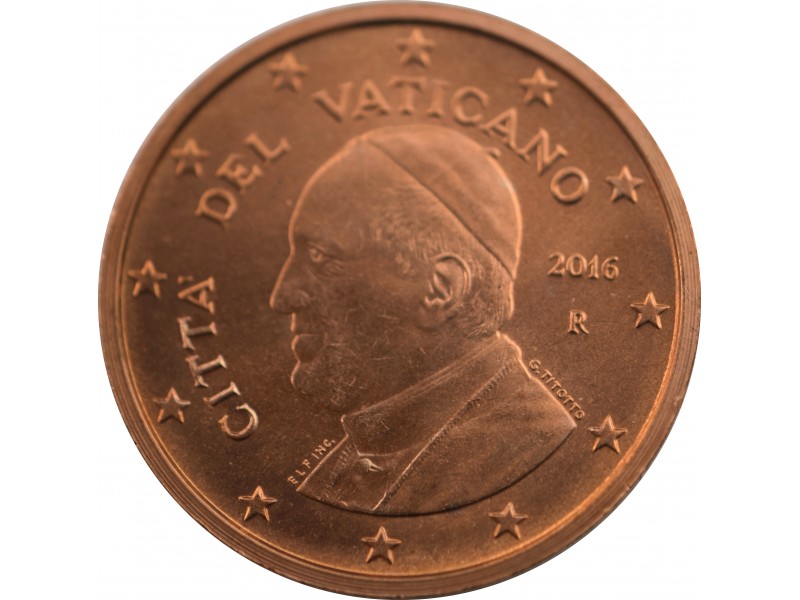 1 Centime VATICAN 2016 P.François