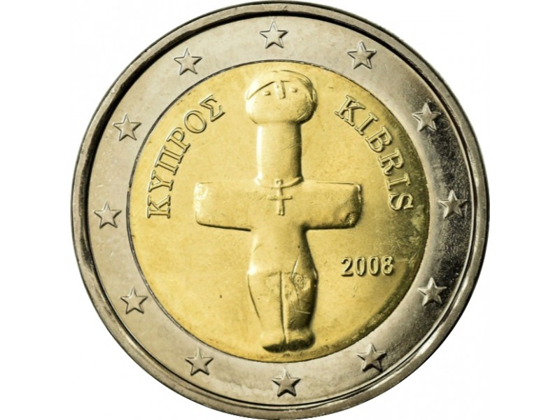 2 Euros CHYPRE 2008
