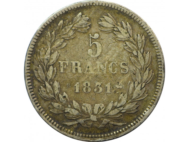 9183 - 5 Francs Louis Philippe Ier 1831 Rouen...