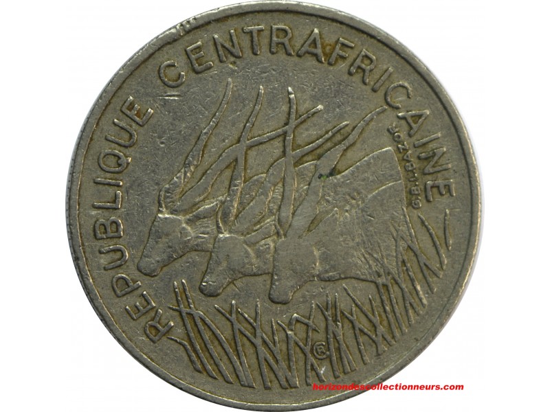 9202 - 100 Francs TCHAD 1971 “Banque Centrale”