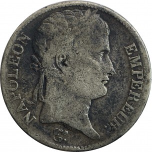 5 Francs Napoléon Empereur 1813 LYON