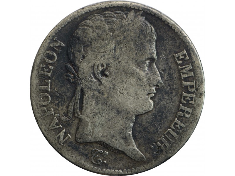 5 Francs Napoléon Empereur 1813 LYON
