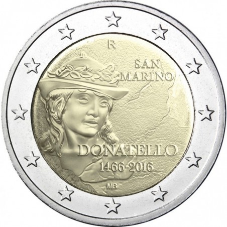 2 Euros commémorative Saint Marin 2016