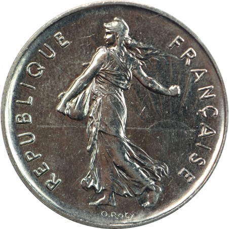 5 Francs Semeuse 1989 nickel, Dauphin