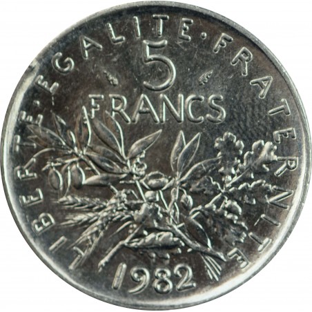 5 Francs Semeuse 1982