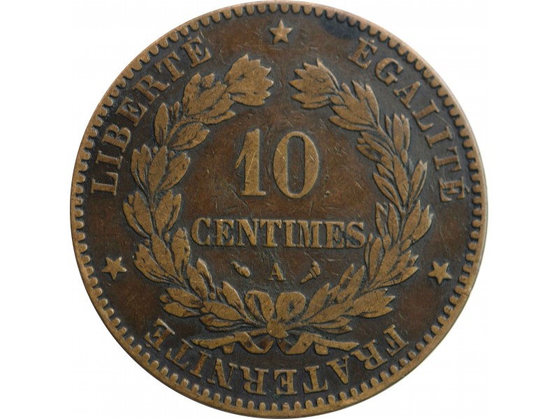 10 Centimes Cérès 1898 Bronze