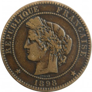 10 Centimes Cérès 1898