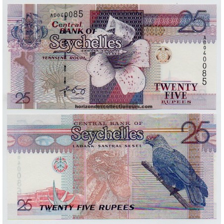 25 Rupees SEYCHELLES 1998 P.37 NEUF