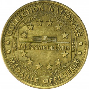 Jeton Touristique monnaie de Paris Grande Galerie de L'évolution 2002 2