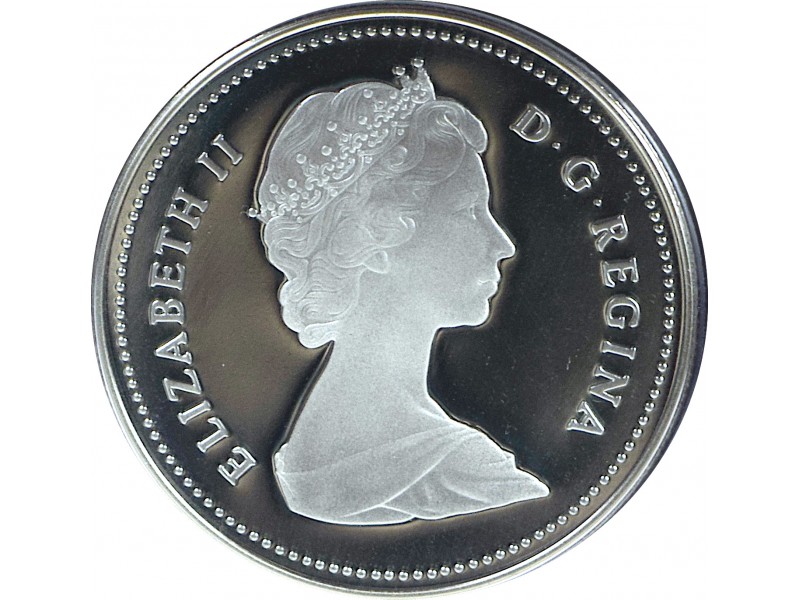 1 Dollar CANADA 1987 Elisabeth II - Detroit...