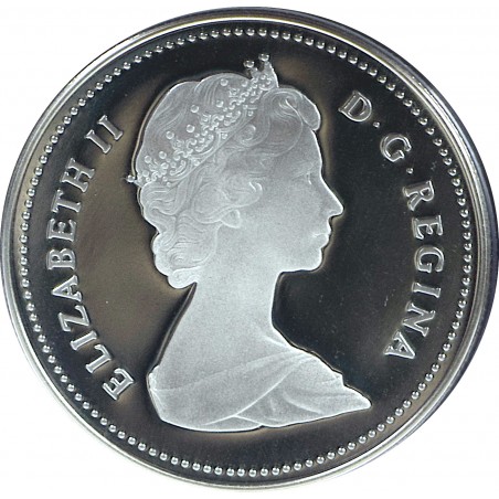 1 Dollar CANADA 1987 Elisabeth II - Detroit Davis Strait