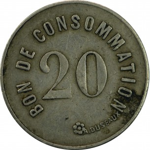 BON DE CONSOMMATION 20 - Distributeurs automatiques