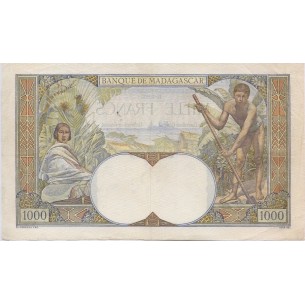 1000 Francs Madagascar  1933 - P.41 2