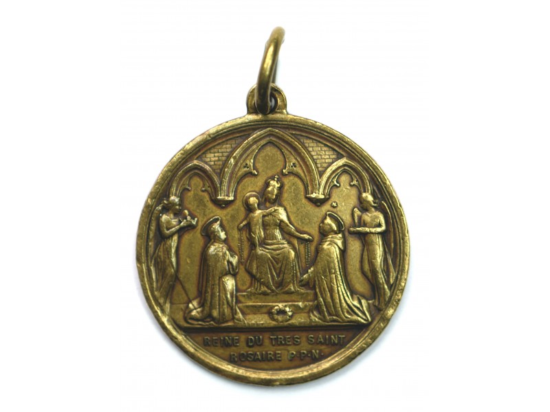 Médaille BELGE "Reine du très Saint Rosaire" PPN
