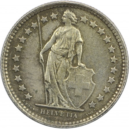 1/2 franc SUISSE 1959