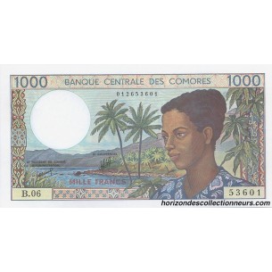 1000 Francs COMORES 2006 P.11b NEUF