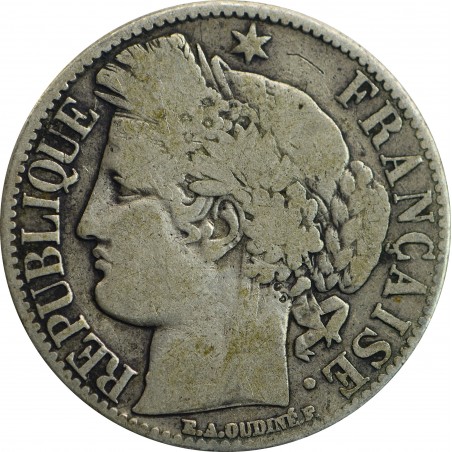 1 Francs Cérès 1873 PARIS