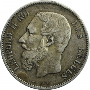 5 Francs Leopold II 1873