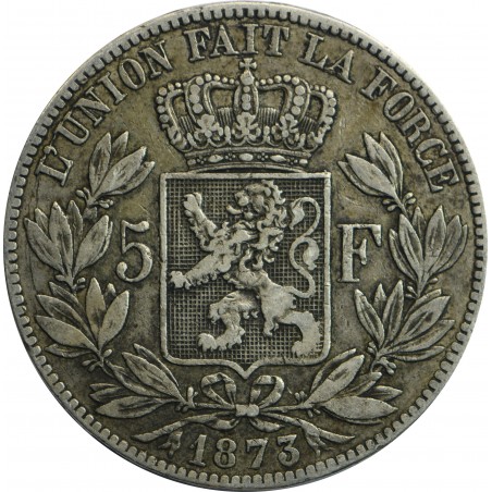5 Francs Leopold II 1873