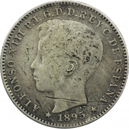 20 centavos PORTO-RICO Alfonso III 1895