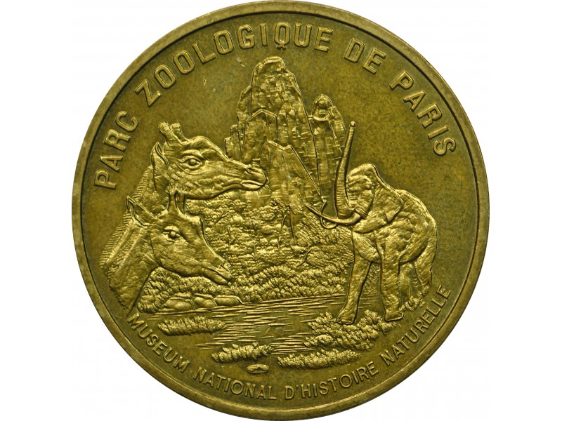 Jeton Touristique Parc Zoologique de Paris 1998