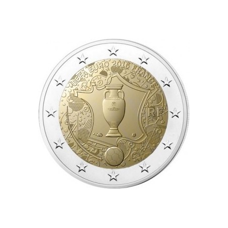 2€ commémorative France 2016 (Euro de Football)-horizondescollectionneurs.com