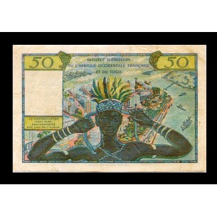 50 Francs Afrique Occidentale Française et du TOGO 2