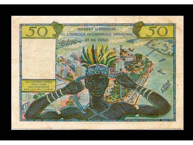 50 Francs Afrique Occidentale Française et du TOGO