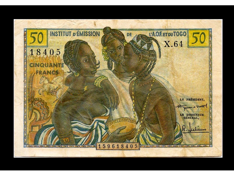 50 Francs Afrique Occidentale Française et du TOGO