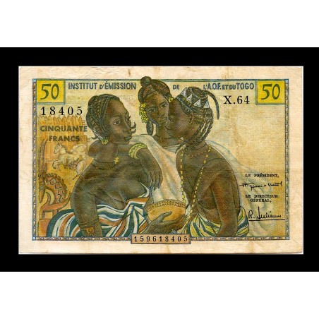 50 Francs Afrique Occidentale Française et du TOGO