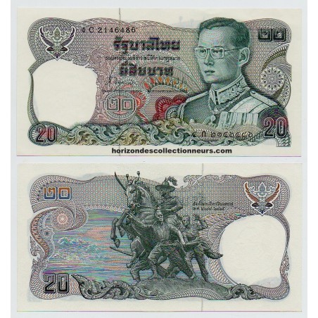 20 Baht THAÏLANDE 1981 P.088 NEUF