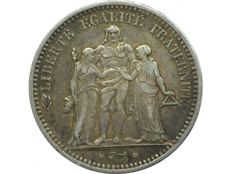 5 Francs Hercule 1849 Paris