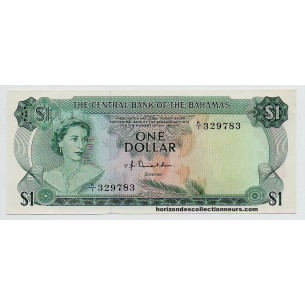 BAHAMAS Billet 1 Dollar 1974 P-35a NEUF