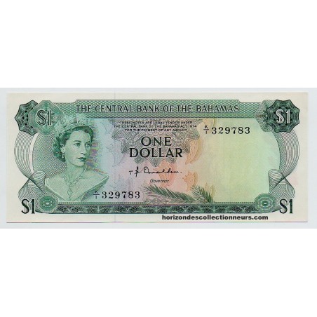 BAHAMAS Billet 1 Dollar 1974 P-35a NEUF